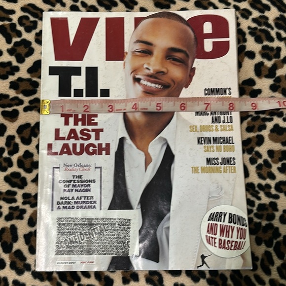 2007 Vibe Magazine T.I. Rap Hip Hop Music 2000s Vintage Y2K Pop Culture - Picture 4 of 15